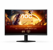 AOC Monitor C27G4ZXE 27 cali Zakrzywiony Fast VA 280Hz HDMIx2 DP AOC