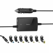 Hama Zasilacz samochodowy do notebooka 15-19V/70W Hama