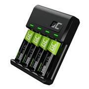 Green Cell Ładowarka VitalCharger + 4x akumulatory AA 2000mAh Green Cell