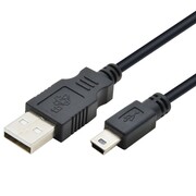 TB Kabel USB - Mini USB 1m. czarny TB