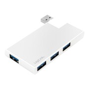 LogiLink Hub 4xUSB3.0, OTG, srebrny LogiLink
