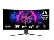 MSI Monitor MPG 346CQRF X24 34 cale/LED/WQHD/Curve/240Hz/Black MSI