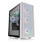 Thermaltake Obudowa - H570 Tempered Glass 3x12cm ARGB Snow Thermaltake