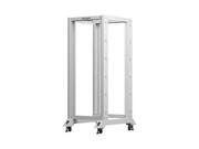 Lanberg Stojak Open rack 19 cali 27U 600x800 szary Lanberg