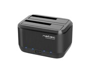 Natec Stacja dokująca HDDKangaroo Dual SATA 2.5''+3.5'' USB 3.0 + zasilacz Natec