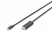 Digitus Kabel USB Type-C/HDMI M/M USB 3.1 Gen.2 SuperSpeed+ 4K/60Hz 18Gbps 5m czarny Digitus