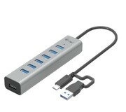 i-tec Hub USB-C Charging Metal HUB 7 Port i-tec