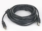 Gembird Kabel USB 2.0 typu AB AM-BM 1.8m FERRYT czarny Gembird