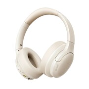 Baseus Słuchawki nauszne bluetooth 6.0 BASS LITE beżowe Baseus