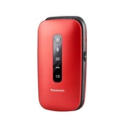 Panasonic Telefon komórkowy dla seniora KX-TU550 4G czerwony Panasonic