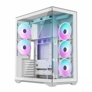 MODECOM Obudowa Volcano Space XL ARGB Full Tower 5 wentylatorów, biała MODECOM