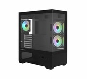 Zalman Obudowa CHRONIX V2 Mid Tower ARGB fan x3 czarna Zalman