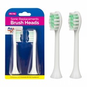 ProMedix Zestaw zapasowych szczoteczek Promedix PR-745 W 2szt białe ProMedix