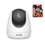 Tenda Kamera bezprzewodowa RP3 PRO 3MP WiFi6 AI + karta microSD 32GB Tenda