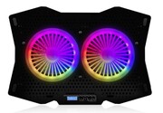 MODECOM Podstawka chłodząca pod laptopa CF18 RGB SILENT FAN czarna MODECOM