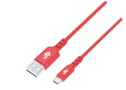 TB Kabel USB-USB C 1m silikonowy czerwony Quick Charge TB