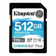 Kingston Canvas Go! Plus SD 512GB (170R/90W) (SDG3/512GB) - zdjęcie 1