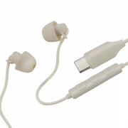 Hama Słuchawki dokanałowe Calm usb-c piaskowe Hama
