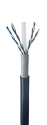 Gembird Kabel sieciowy LAN UTP, kat. 6, drut, 305m, zewnętrzny, czarny Gembird