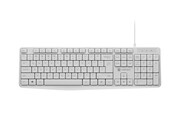 Natec Klawiatura Nautilus US slim 1.8m Biała Natec