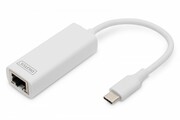 Digitus Karta sieciowa przewodowa USB 3.0 Typ C do Gigabit Ethernet 10/100/1000Mbps Digitus