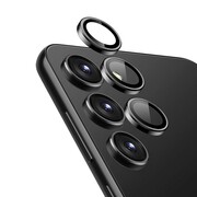 CRONG Szkło hartowane na obiektyw aparatu Samsung Galaxy S24+ Czarne CRONG
