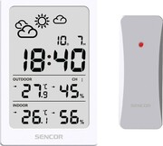 Sencor Stacja pogody wielofunkcyjna SWS 2300 W, data, zegar, budzik Sencor