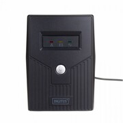 Digitus Zasilacz awaryjny UPS Line-Ineractive LED, 600VA/360W, 1x12V/7Ah, AVR, 2xSCHUKO, USB, RJ11 Digitus