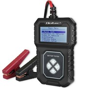Qoltec Cyfrowy Tester akumulatora z LCD | 12V | AGM | GEL | STD | 30- 220Ah Qoltec