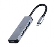 Gembird Hub 4-portowy USB-C, 3xUSB 2.0, USB 3.1 Gembird
