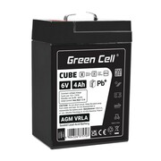 Green Cell Akumulator AGM VRLA 6V 4Ah IP54 Green Cell