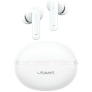 USAMS Słuchawki bluetooth TWS E02 ANC+ENC white USAMS