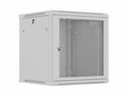 Lanberg Szafa instalacyjna rack wisząca 12U 600x600 szara drzwi perforowane (flat pack) Lanberg