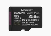 Kingston Karta pamięci microSD 256GB Canvas Select+ G3 150MB/s Kingston