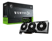 MSI Karta graficzna GeForce RTX 5070 Ti 16G VENTUS 3X OC GDDR7 256bit HDMI/3DP MSI