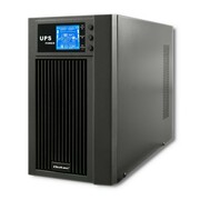 Qoltec Zasilacz awaryjny UPS, on-line, czysta fala sinusoidalna, 3KVA, 2.4W, LCD, USB Qoltec