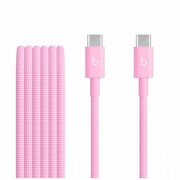 Apple Przewód pleciony Beats USB-C na USB-C (1,5 m) - turboróżowy Apple