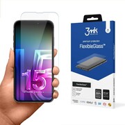 3MK Szkło hybrydowe FlexibleGlass iPhone 15 6,1 cala 3MK
