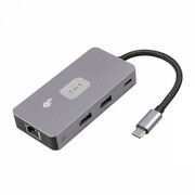 TB Adapter HUB USB C (7w1) HDMI USB SD/TF RJ45 (2500 Mbps) PD TB