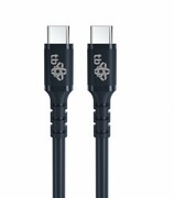 TB Kabel USB C - USB C 60W żelowy 1m czarny TB