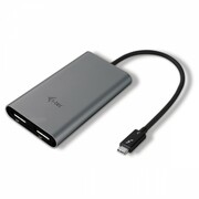 i-tec Adapter do notebooków i tabletów MacOS oraz Windows z portem Thunderbolt3 - Thunderbolt3 Dual Display Video Port i-tec
