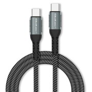 Qoltec Kabel USB 2.0 typ C | USB 2.0 typ C 100W | QC 3.0 | PD | 1m | Czarny Qoltec