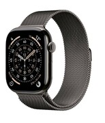 Apple Watch Series 11 GPS + Cellular koperta 46 mm z tytanu w kolorze łupku, bransoleta mediolańska w kolorze łupku S/M Apple