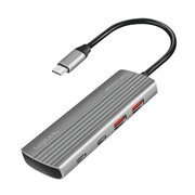 LogiLink Hub USB3.2 Gen2, 2xUSB A, 2x USB-C, PD, 100W LogiLink