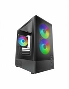TACENS Obudowa MARS MC-ONYX Czarna mATX x3ARGB TACENS