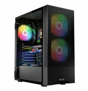 Logic Concept Obudowa komputerowa Arya ARGB USB 3.0 Midi Tower Czarny Logic Concept