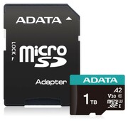 Adata Micro SD PremierPro 1TB UHS1 U3 V30 100/85 MB/s + adapter Adata