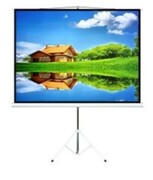 Maclean Ekran projekcyjny MC-595 na stojaku 100 4:3 200x150 Maclean