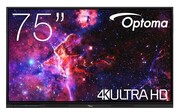 Optoma Monitor interaktywny 75 cali IFPD 3753RK H1F0H07BW101 Optoma