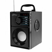 Media-Tech Głośnik BOOMBOX SILVER MT3179 Bluetooth 5.1+EDR/FM/MP3/MicroSD/USB/AUS/Pilot/USB-C/LED/RMS 15W/PMPO 600W Media-Tech
